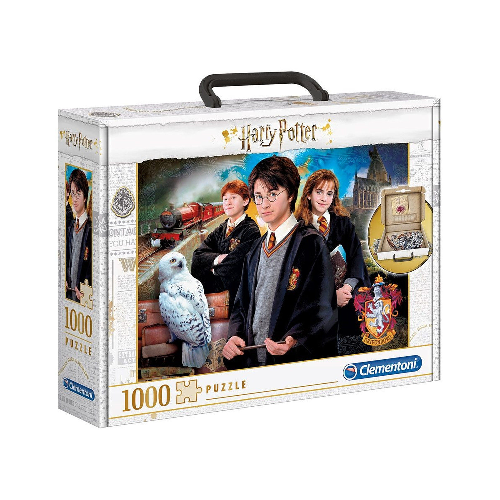 Harry Potter - Puzzle Briefcase (1000 pièces) - Puzzle Clementoni