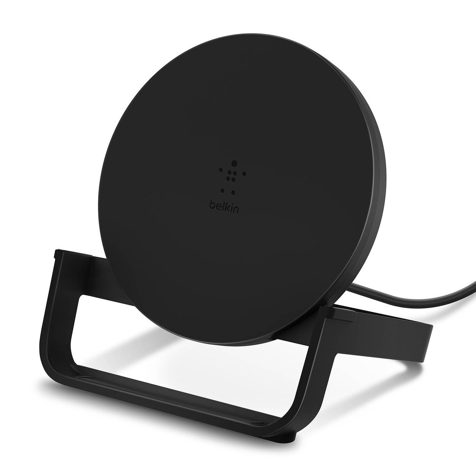 Belkin Chargeur a  induction Boost Charge Stand 10 W avec adaptateur secteur (Noir) - Chargeur telephone Belkin