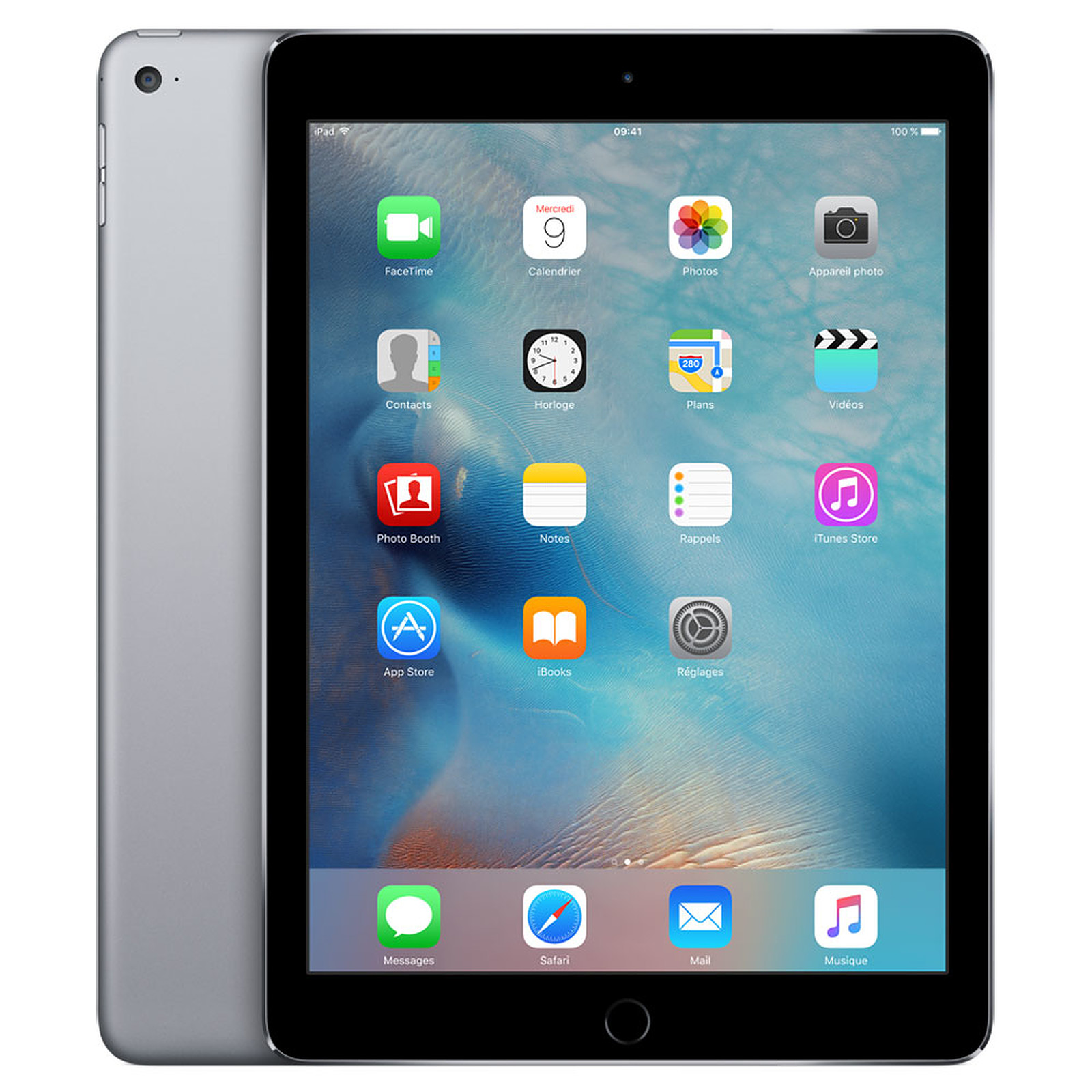 Apple iPad Air 2 16 Go Wi-Fi Gris Sideral · Reconditionne - Tablette tactile Apple