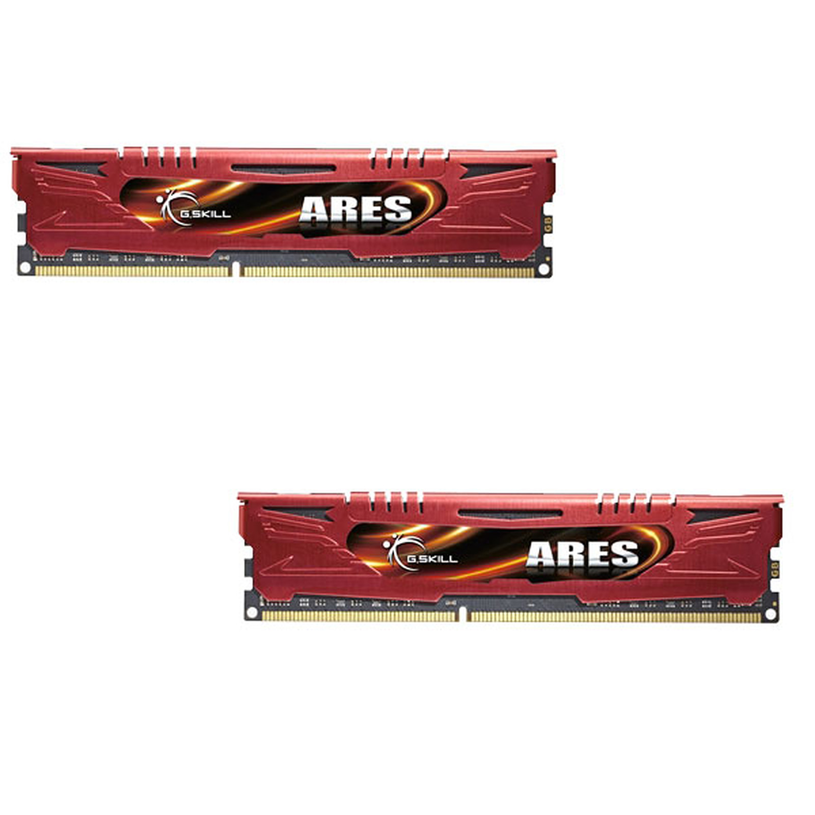 G.Skill Ares Red Series 16 Go (2 x 8 Go) DDR3 1600 MHz CL9 - Memoire PC G.Skill