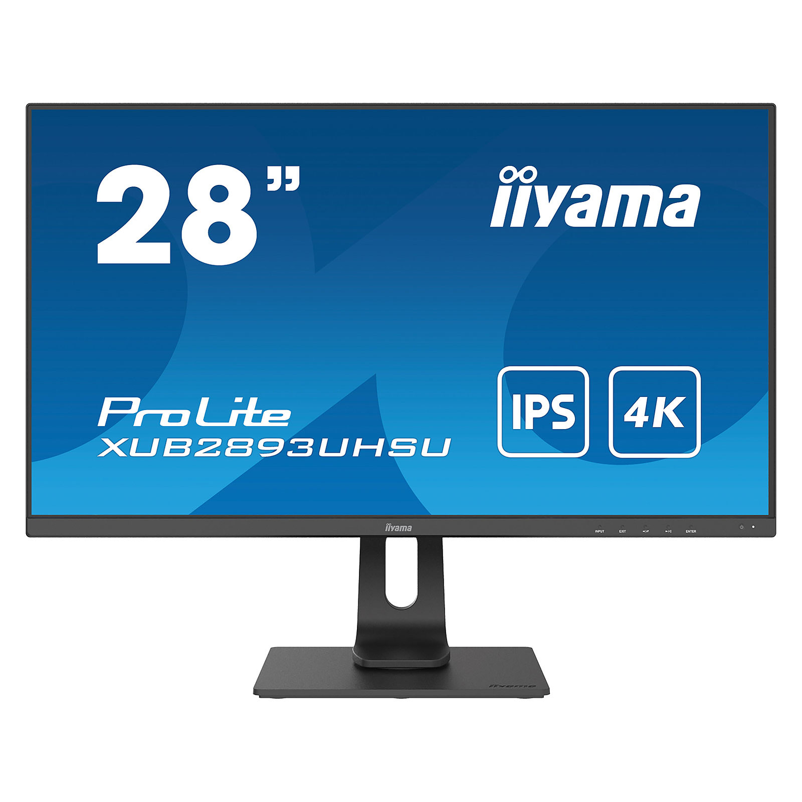 iiyama 28" LED - ProLite XUB2893UHSU-B1 - Ecran PC iiyama
