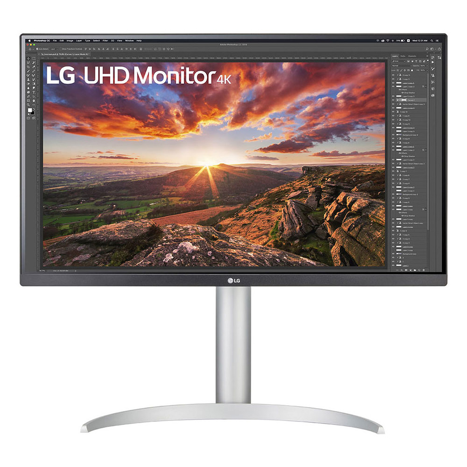 LG 27" LED 27UP850-W - Ecran PC LG