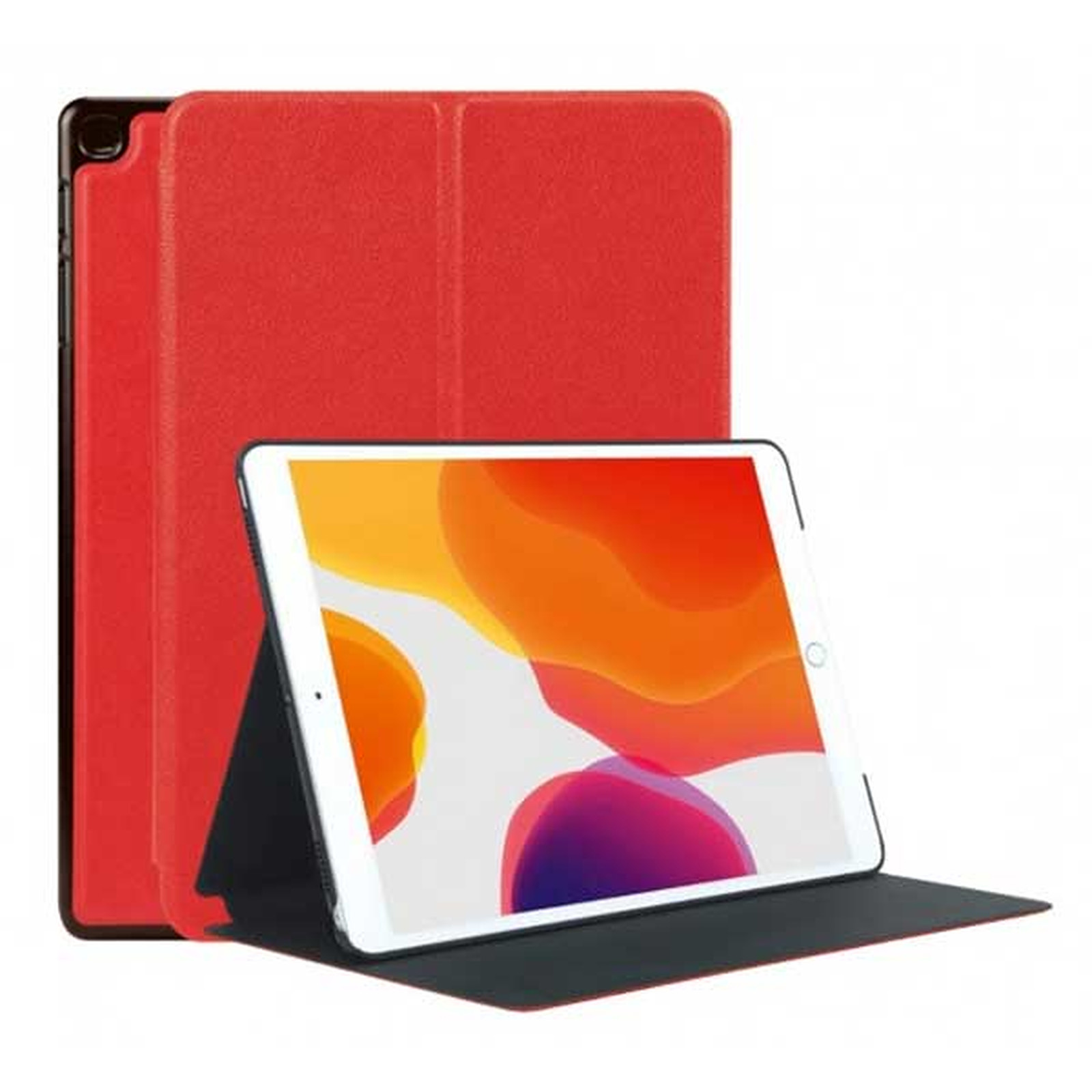 Mobilis Origine Case pour iPad 10.2" (2019) - Rouge - Etui tablette Mobilis