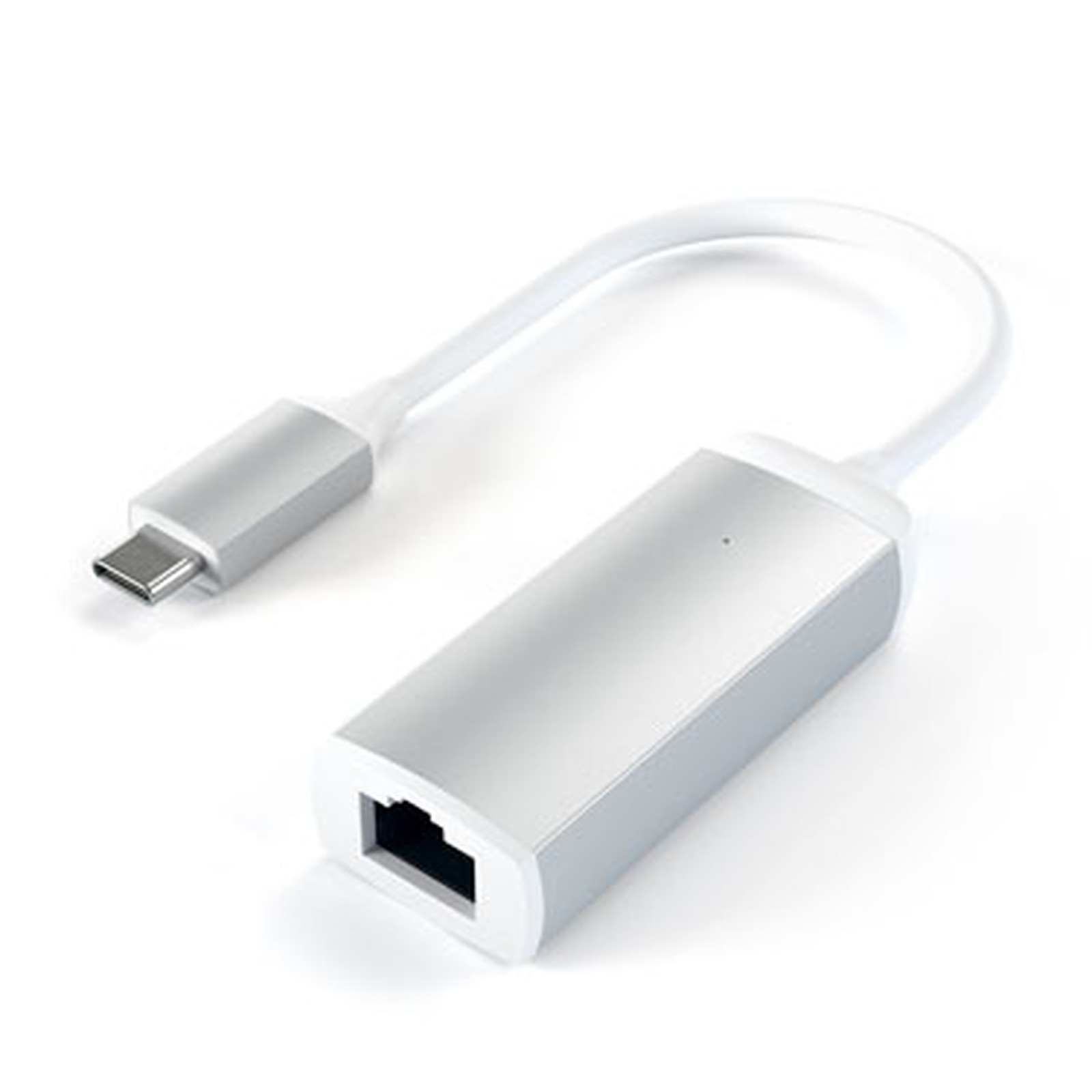 SATECHI Adaptateur USB C vers Ethernet Silver - Accessoires Apple Satechi