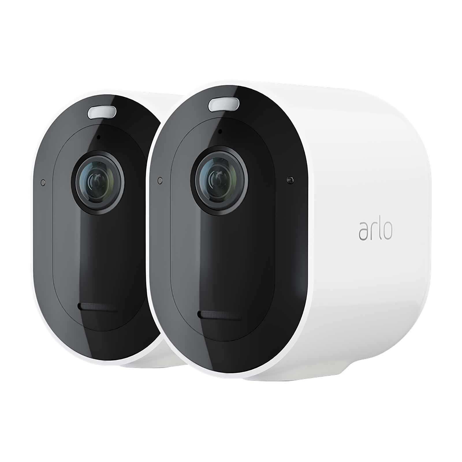 Arlo Pro 4 Pack 2 Cameras - Blanc (VMC4250P) - Camera de surveillance Arlo