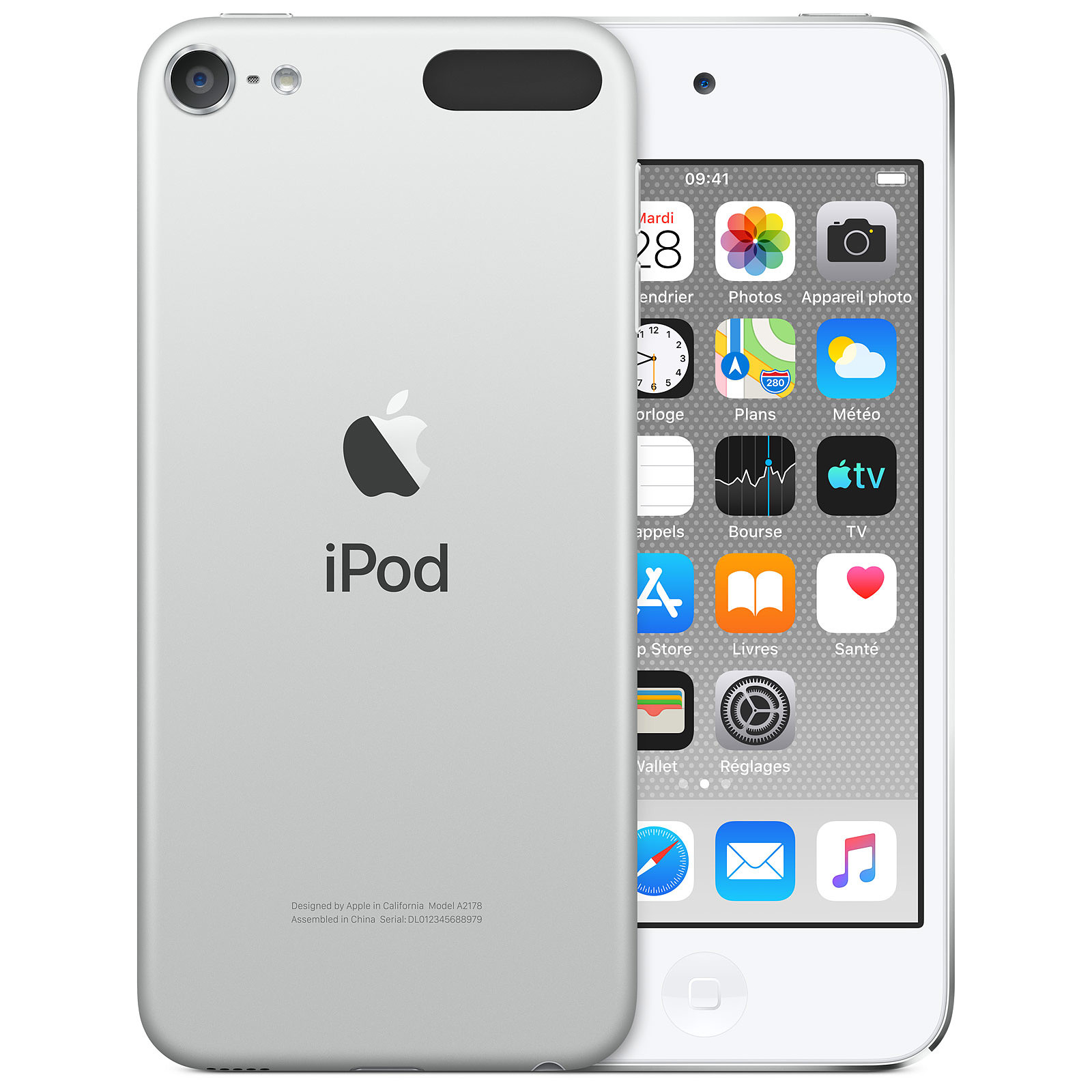 Apple iPod touch (2019) 32 Go Argent - Lecteur MP3 & iPod Apple
