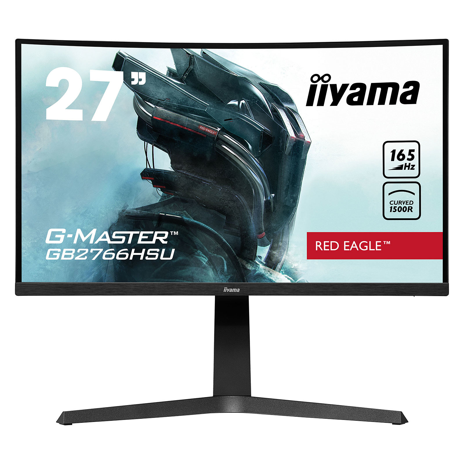 iiyama 27" LED - G-MASTER GB2766HSU-B1 Red Eagle - Ecran PC iiyama