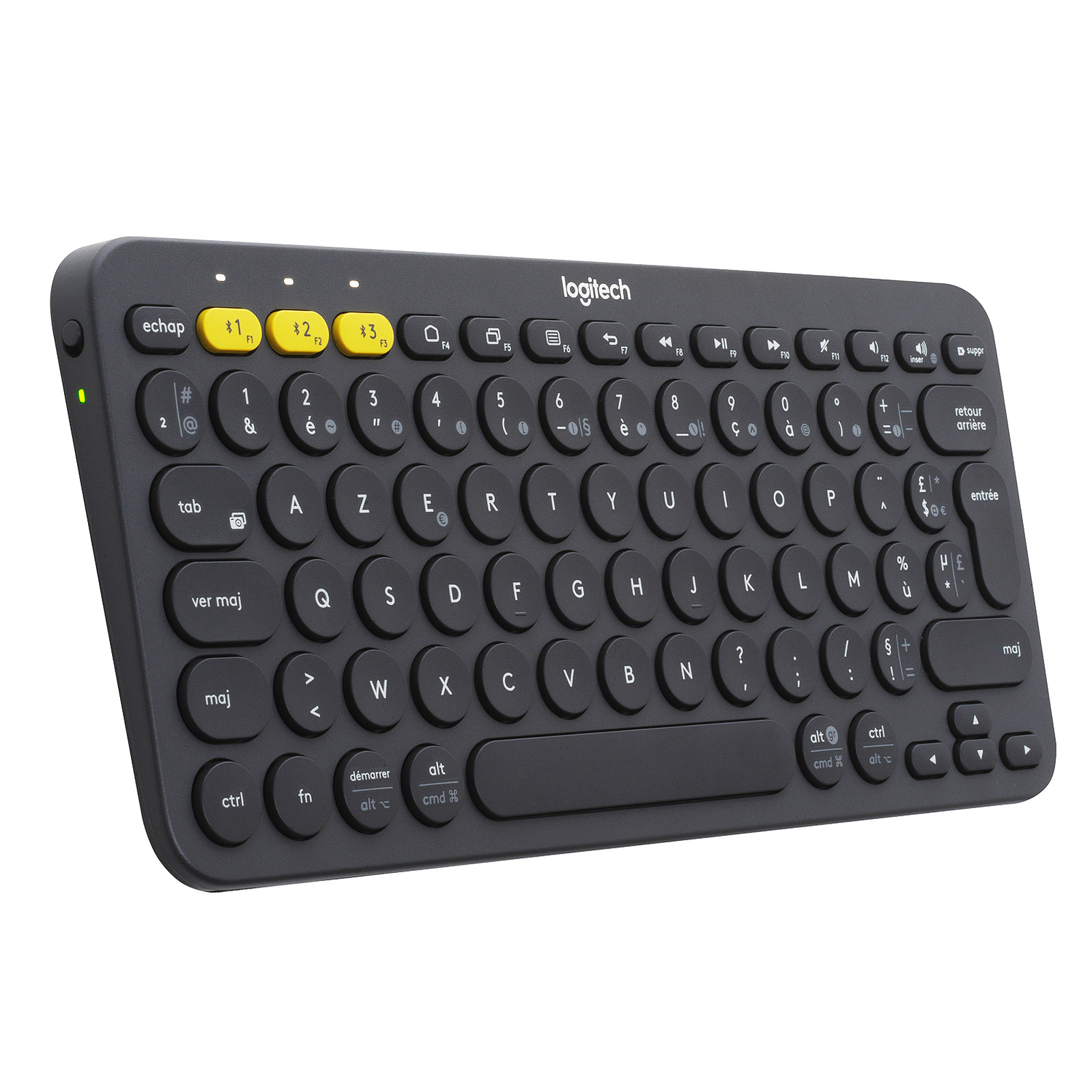 Logitech Multi-Device Keyboard K380 (Gris) - Clavier tablette Logitech