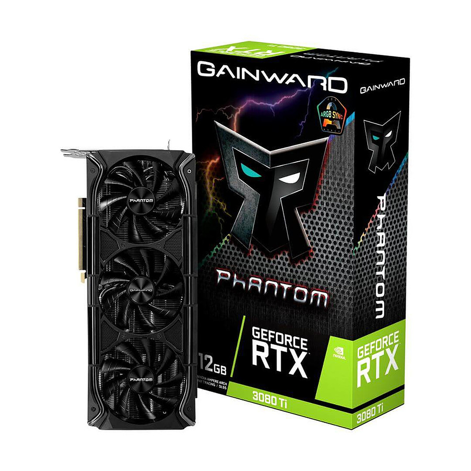 Gainward GeForce RTX 3080 Ti Phantom (LHR) - Carte graphique Gainward