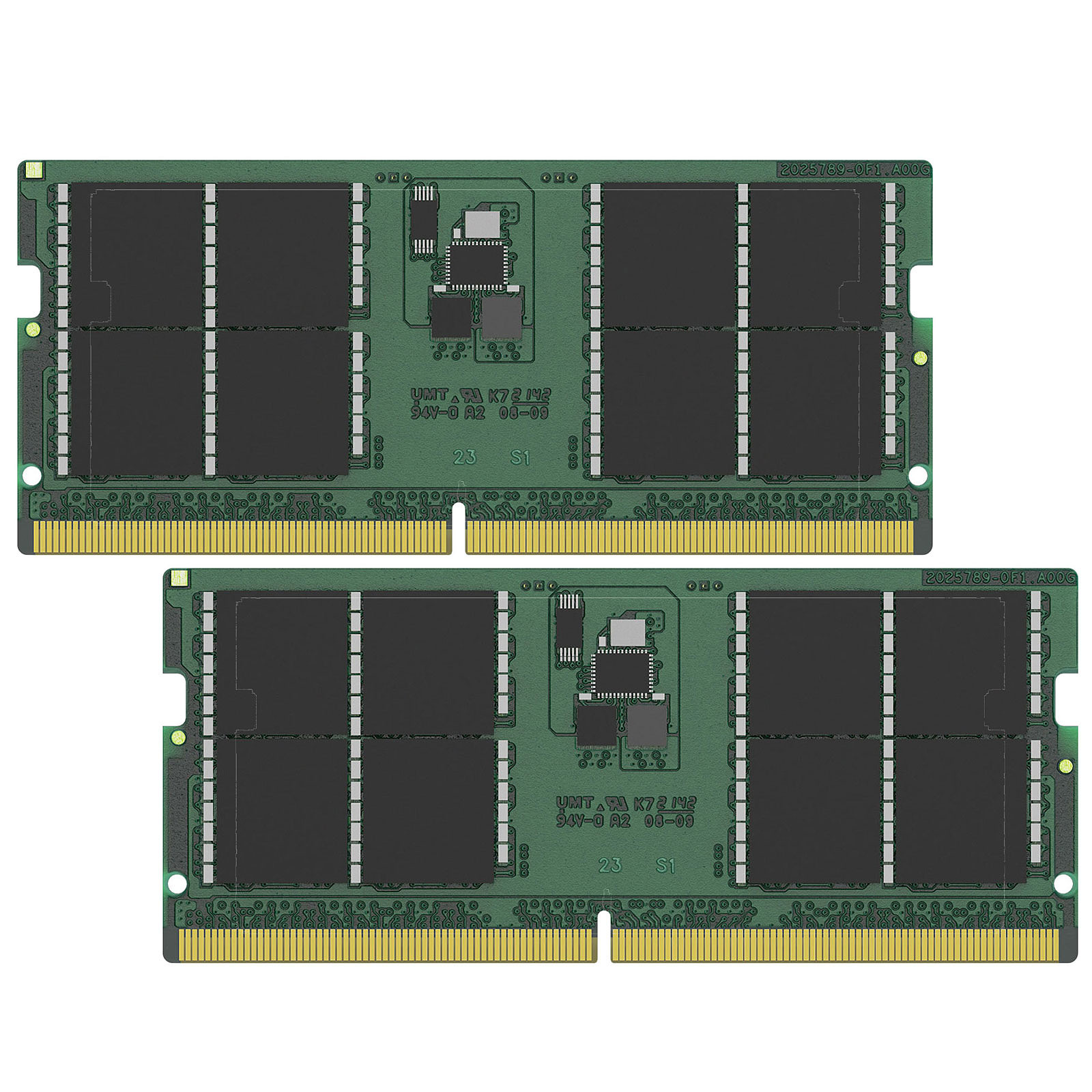 Kingston ValueRAM SO-DIMM 64 (2 x 32 Go) DDR5 4800 MHz CL40 DR X8 - Memoire PC Kingston