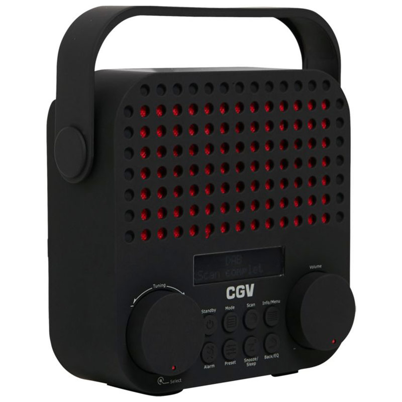 CGV DR15+ Noir - Radio & radio reveil CGV
