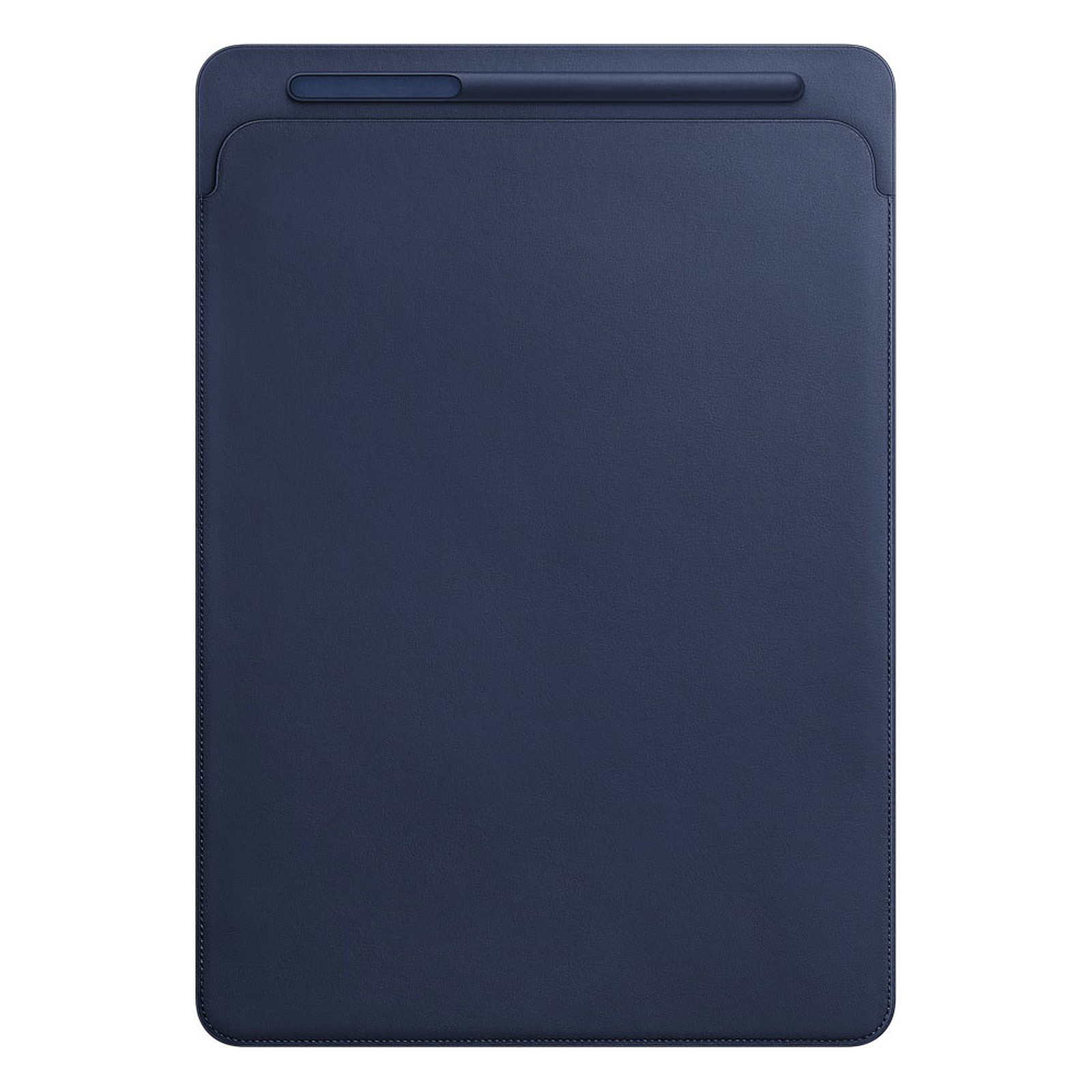 Apple iPad Pro 12.9" Etui Cuir Bleu Nuit - Etui tablette Apple