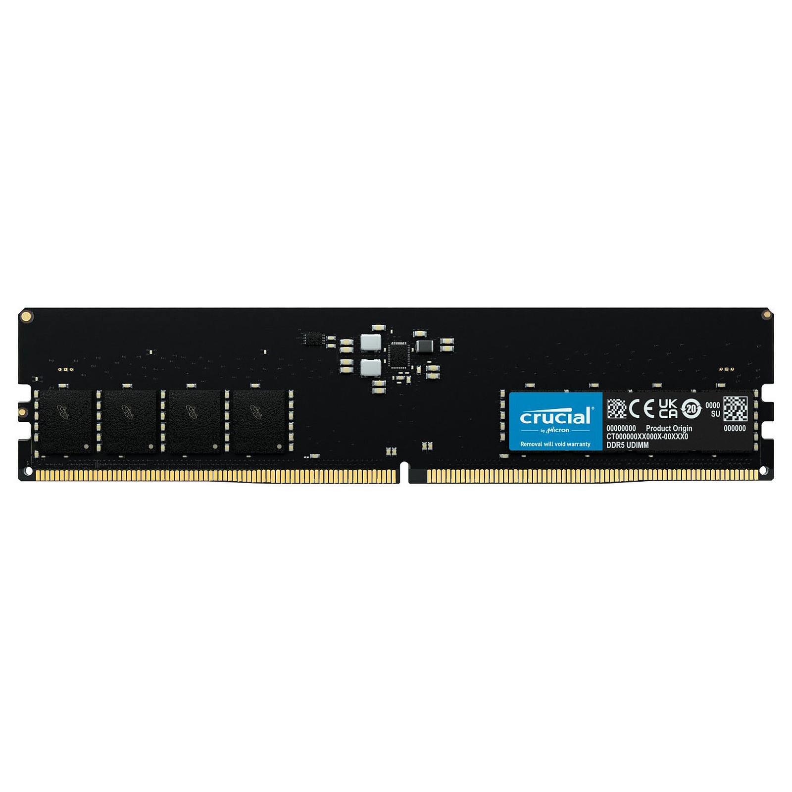 Crucial DDR5 32 Go 4800 MHz CL40 - Memoire PC Crucial