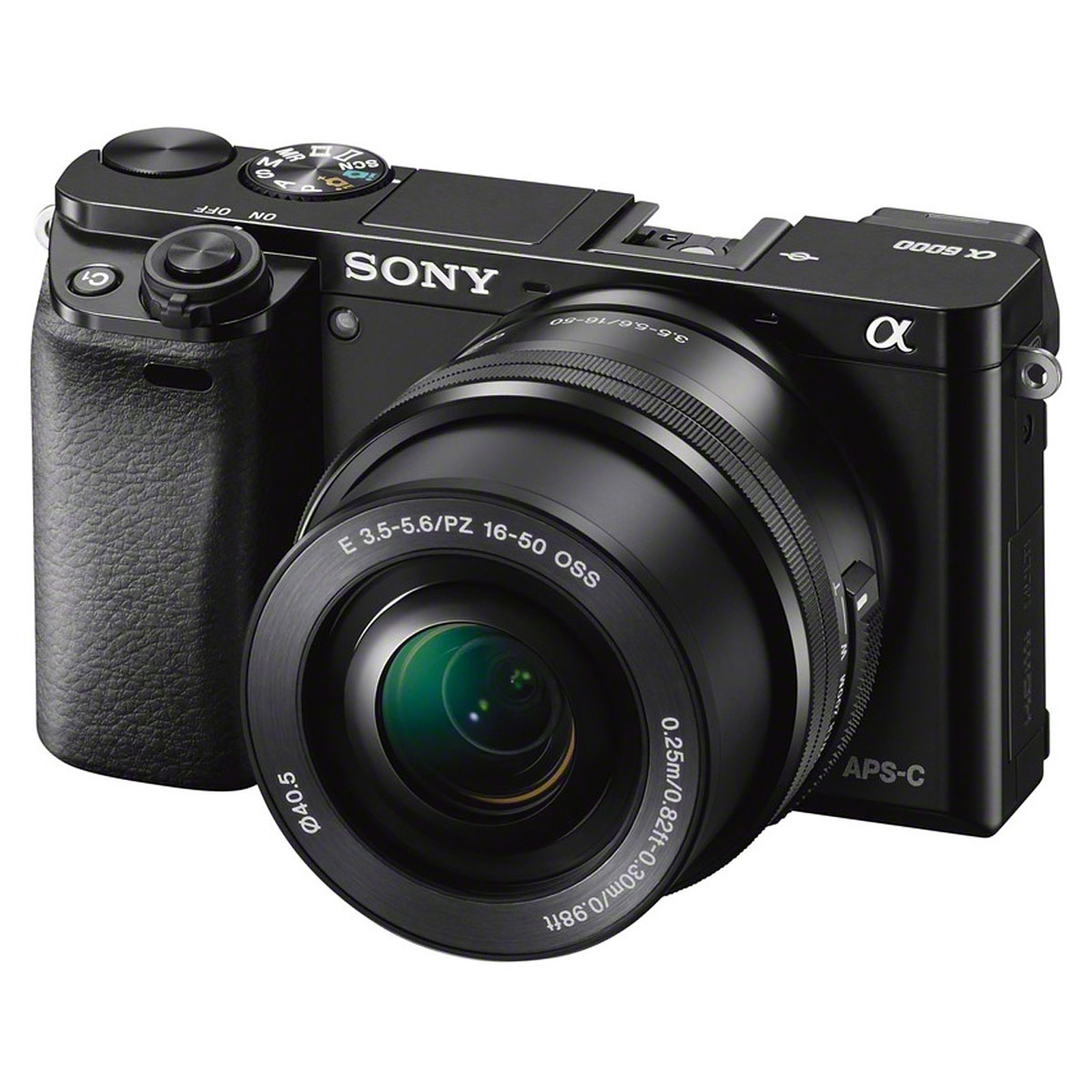 Sony Alpha 6000 + Objectif 16-50 mm Noir - Appareil photo hybride Sony