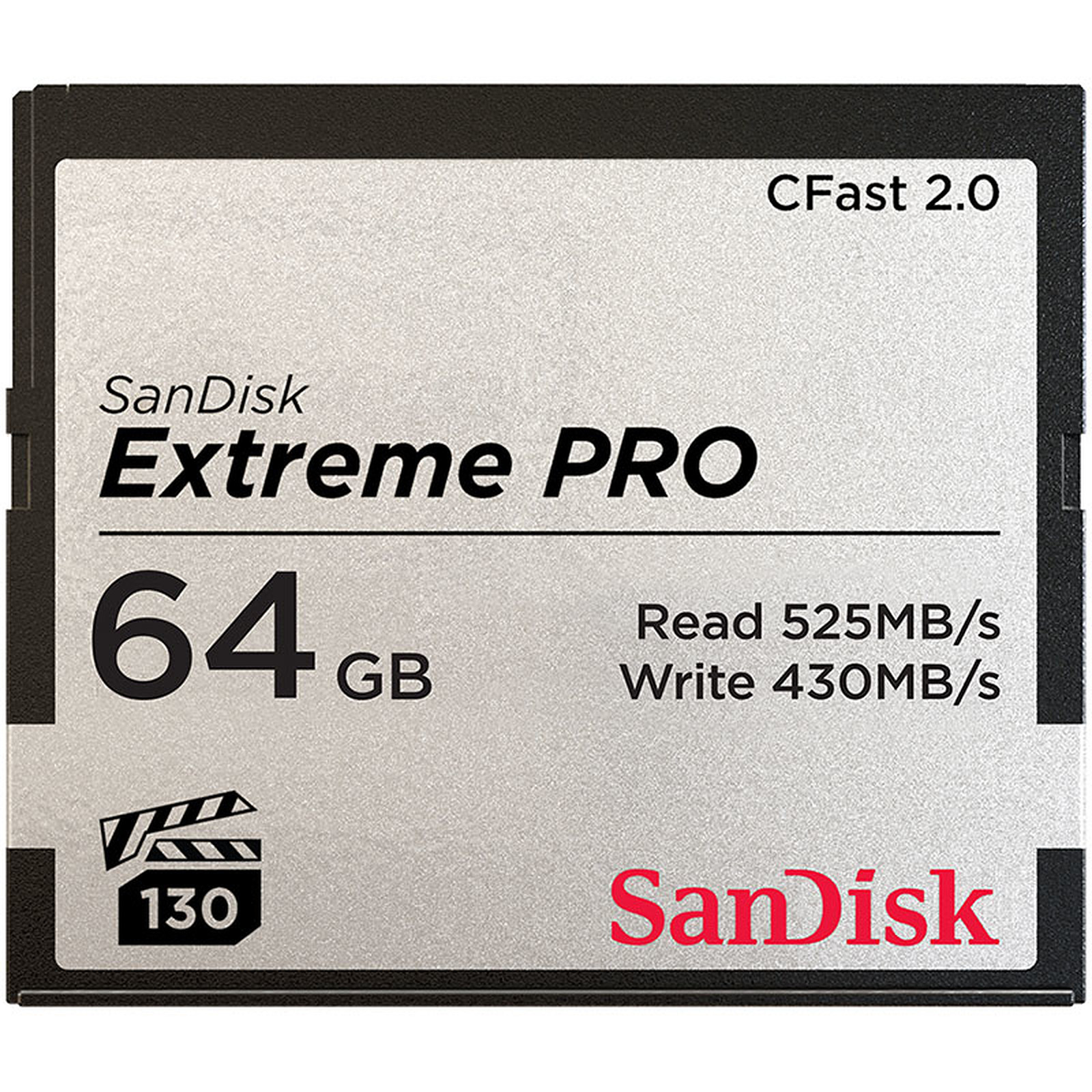 SanDisk Carte memoire Extreme Pro CompactFlash CFast 2.0 64 Go - Carte memoire Sandisk