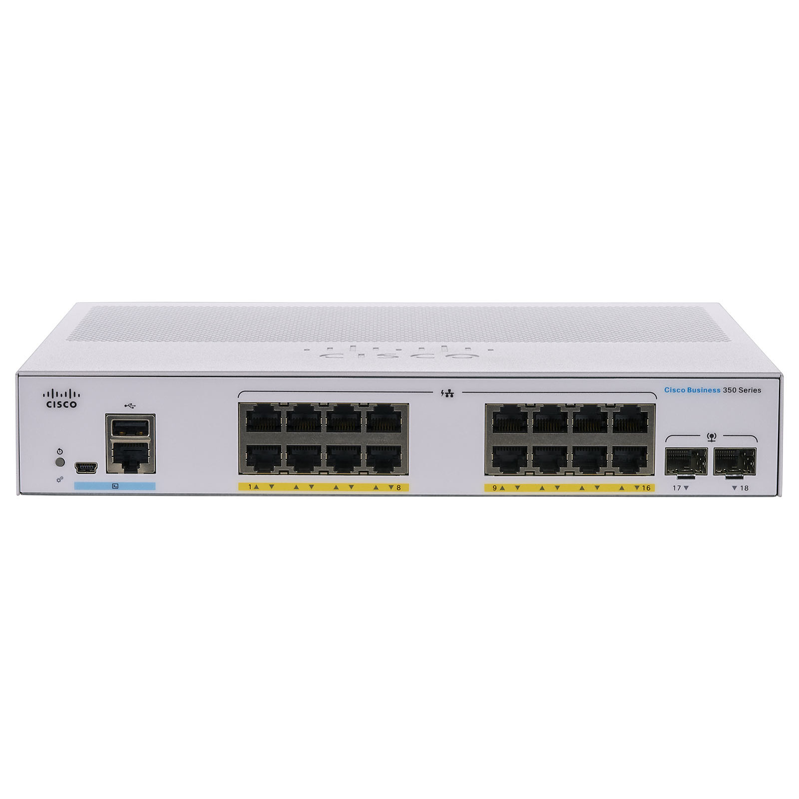 Cisco CBS350-16P-E-2G - Switch Cisco Systems