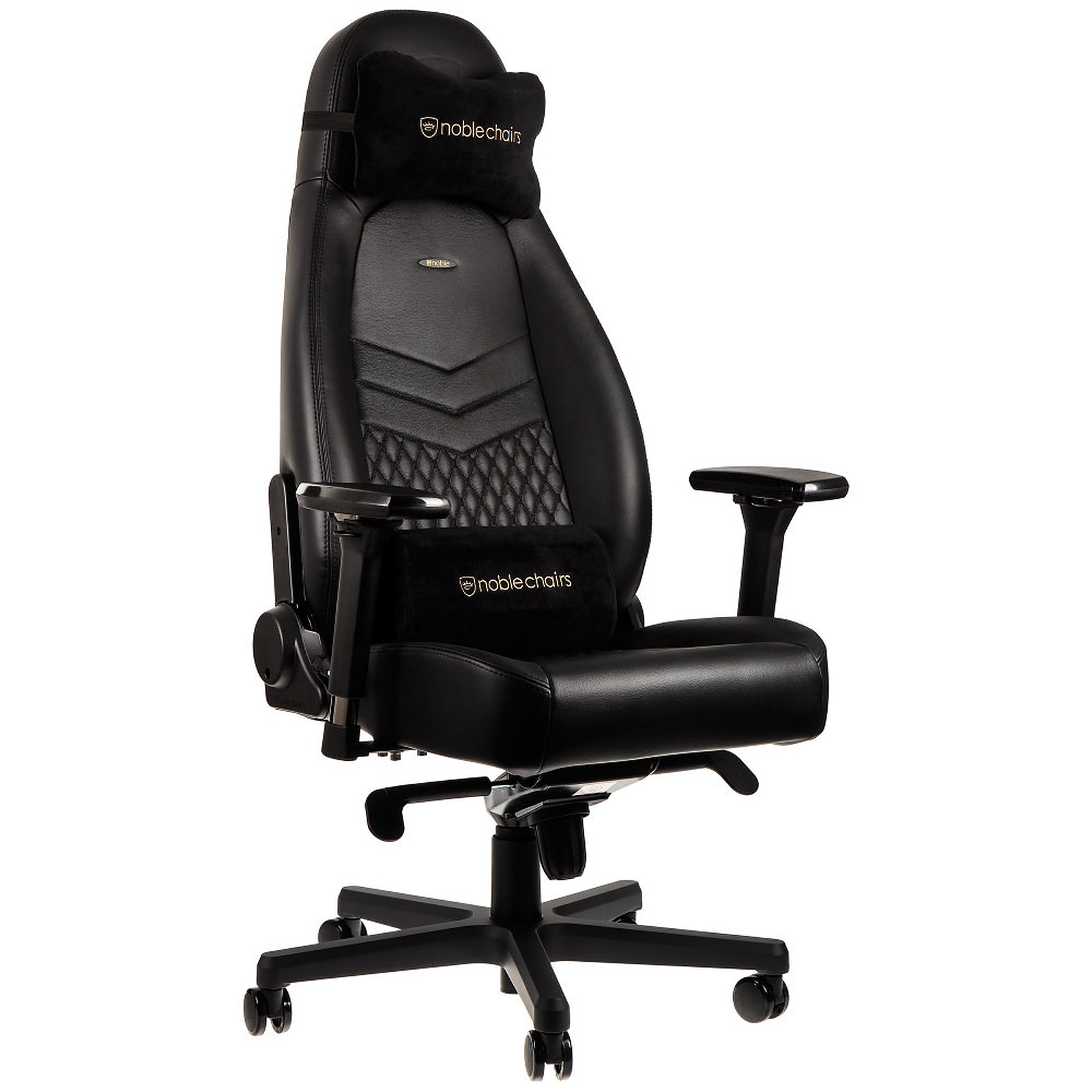 Noblechairs Icon Cuir (noir) - Fauteuil gamer Noblechairs