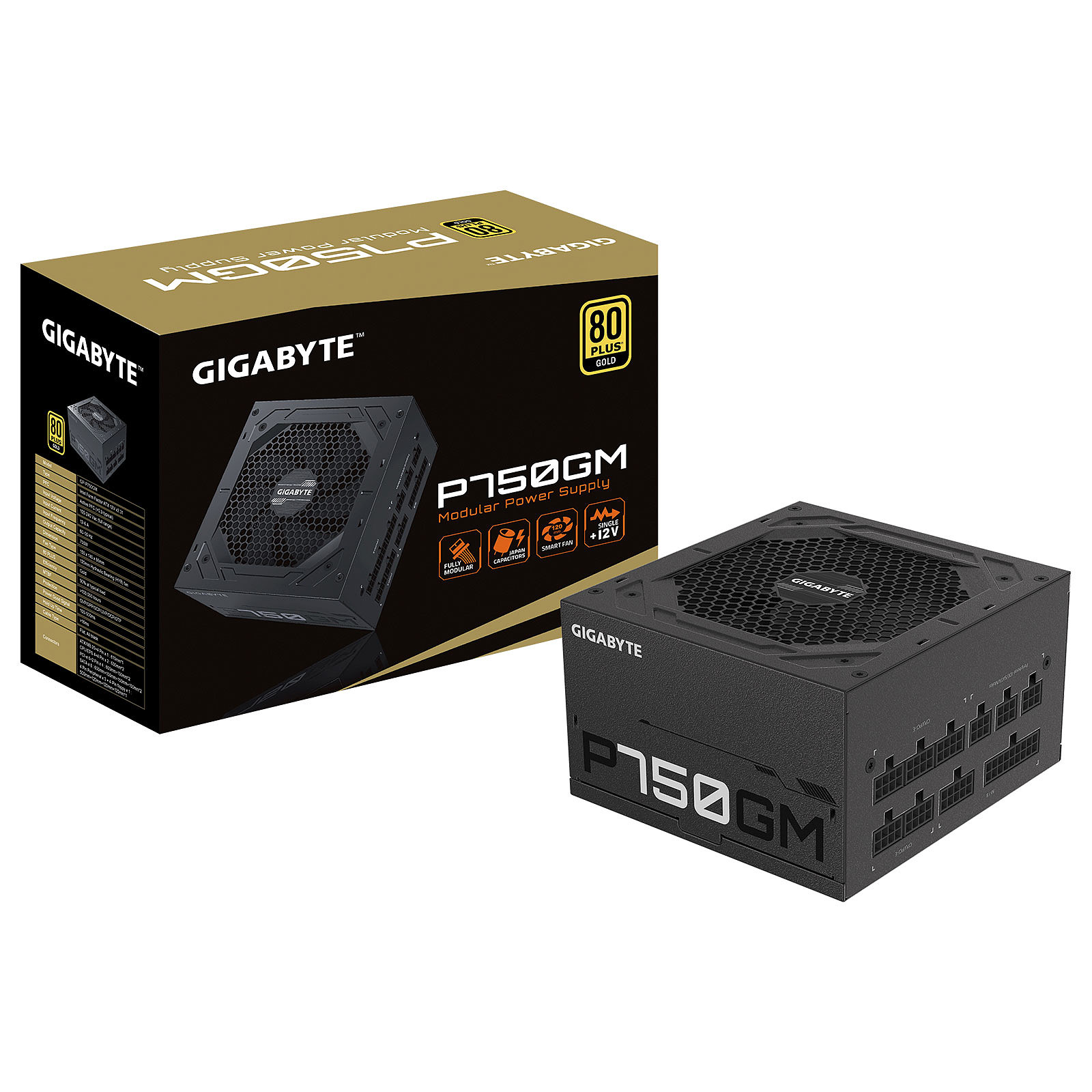 Gigabyte GP-P750GM - Alimentation PC Gigabyte