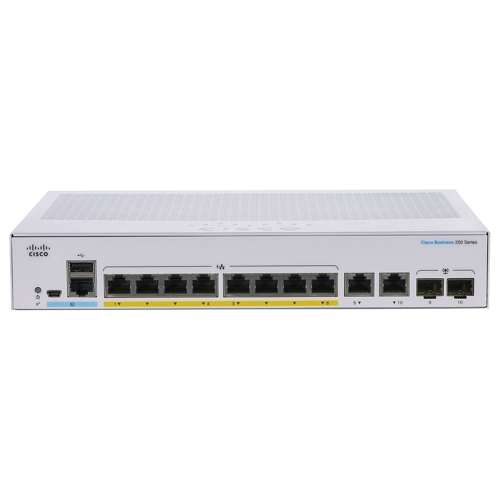 Cisco CBS250-8FP-E-2G - Switch Cisco Systems