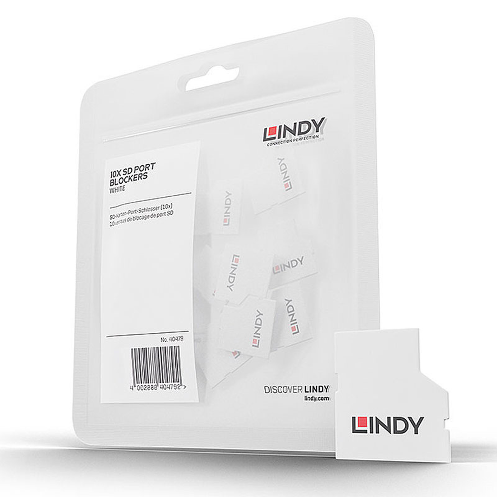 Lindy 10 verrous pour ports SD - Carte memoire Lindy