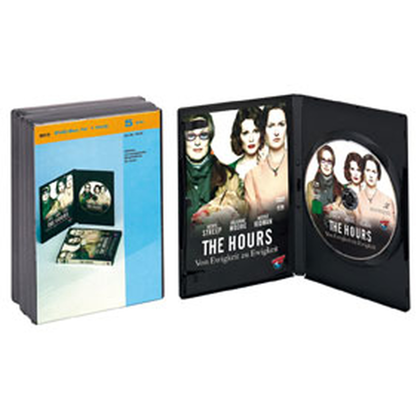Pack de 5 boitiers DVD simples - Pochette CD / DVD Generique