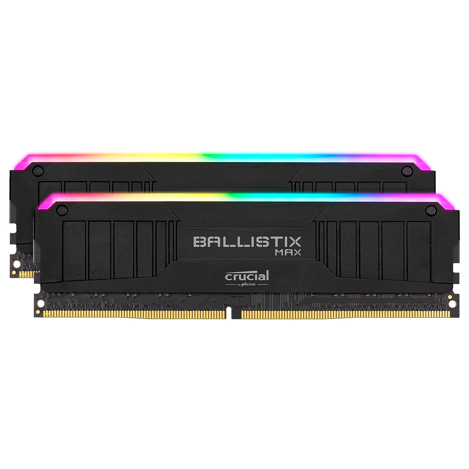 Ballistix Max RGB 32 Go (2 x 16 Go) DDR4 4000 MHz CL18 - Memoire PC Ballistix