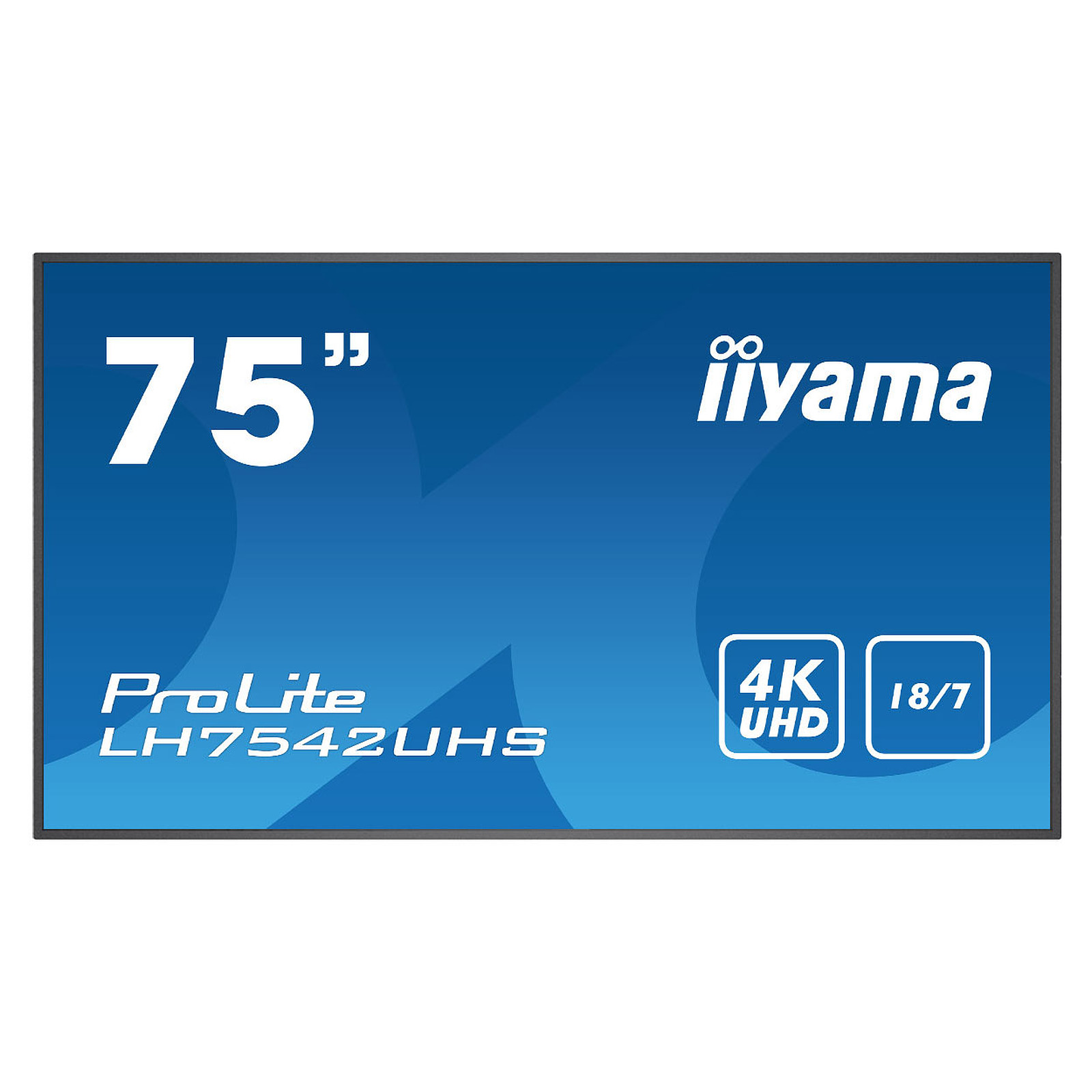 iiyama 74.5" LED - ProLite LH7542UHS-B3 - Ecran dynamique iiyama