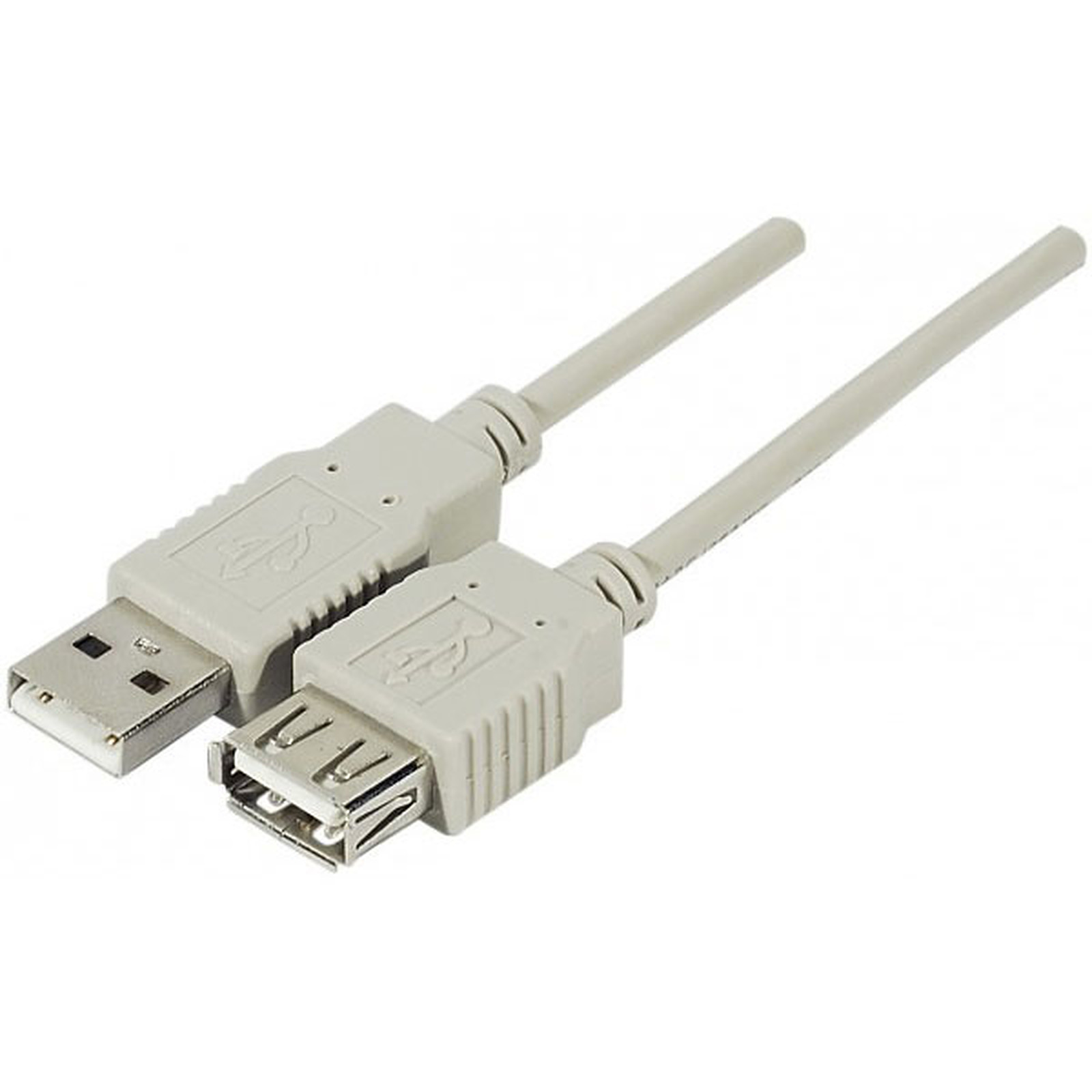 Rallonge USB 2.0 Type AA (Male/Femelle) - 1.8 m - USB Generique