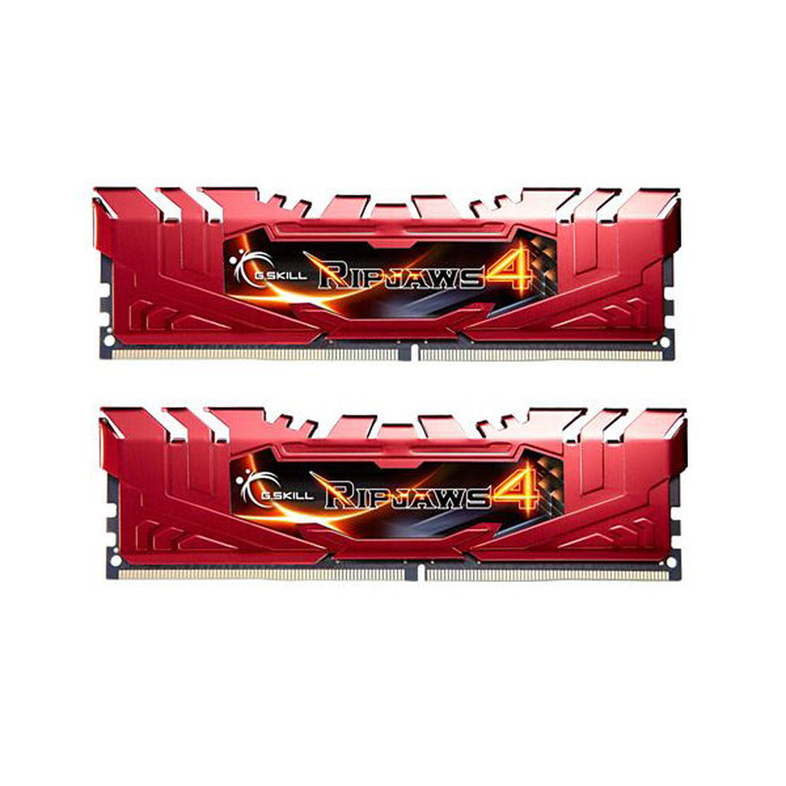 G.Skill RipJaws 4 Series Rouge 8 Go (2x 4 Go) DDR4 2133 MHz CL15 - Memoire PC G.Skill