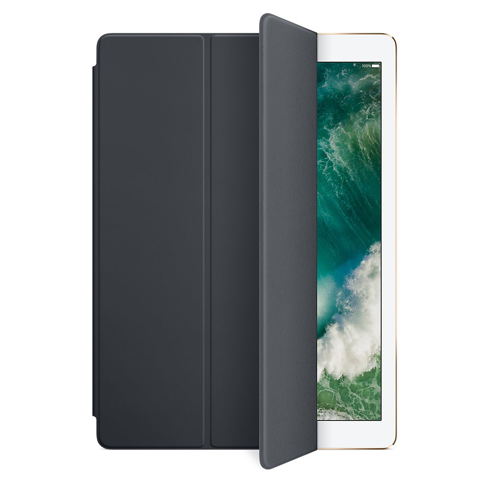 Apple iPad Pro 12.9" Smart Cover Gris Anthracite - Etui tablette Apple