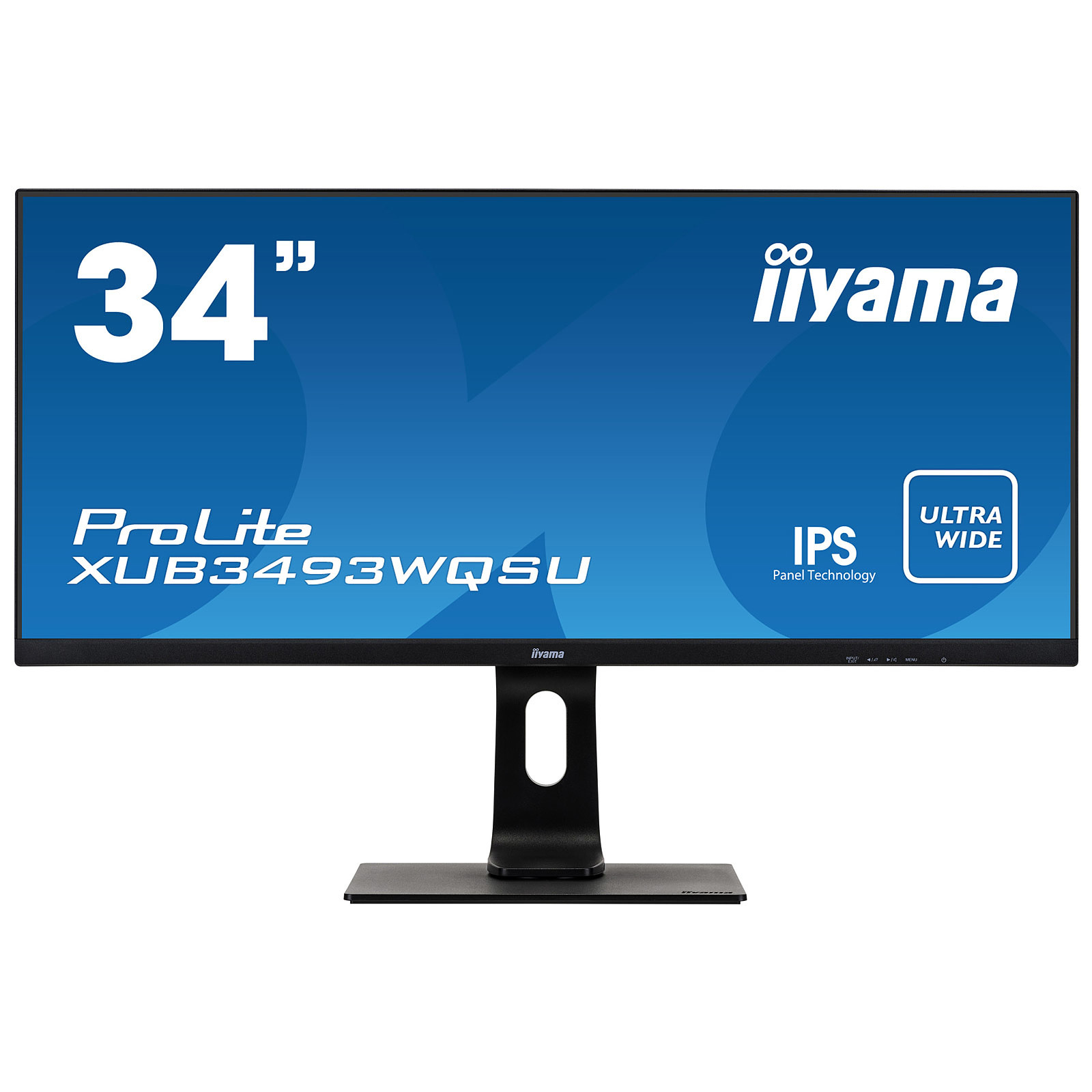 iiyama 34" LED - ProLite XUB3493WQSU-B1 - Ecran PC iiyama
