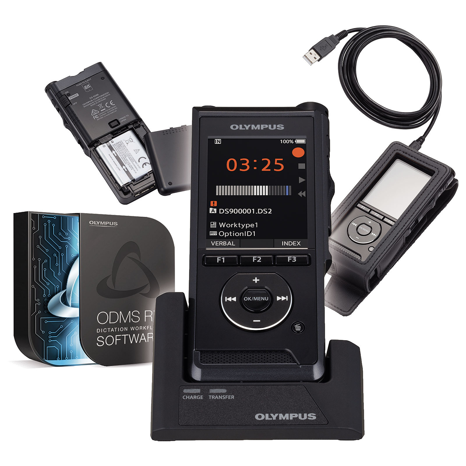 Olympus DS-9000 Kit Premium - Dictaphone Olympus