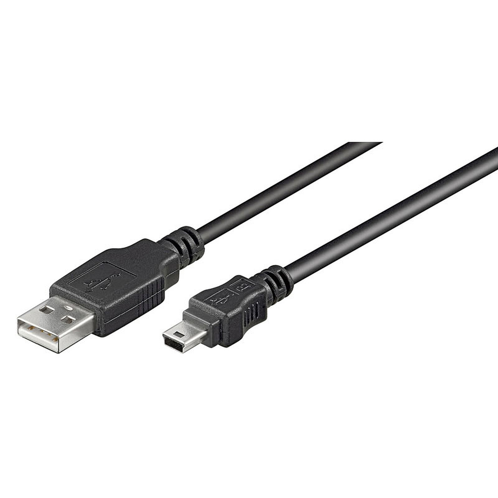 Cable USB A male / mini USB B male - 0.15 m - USB Generique