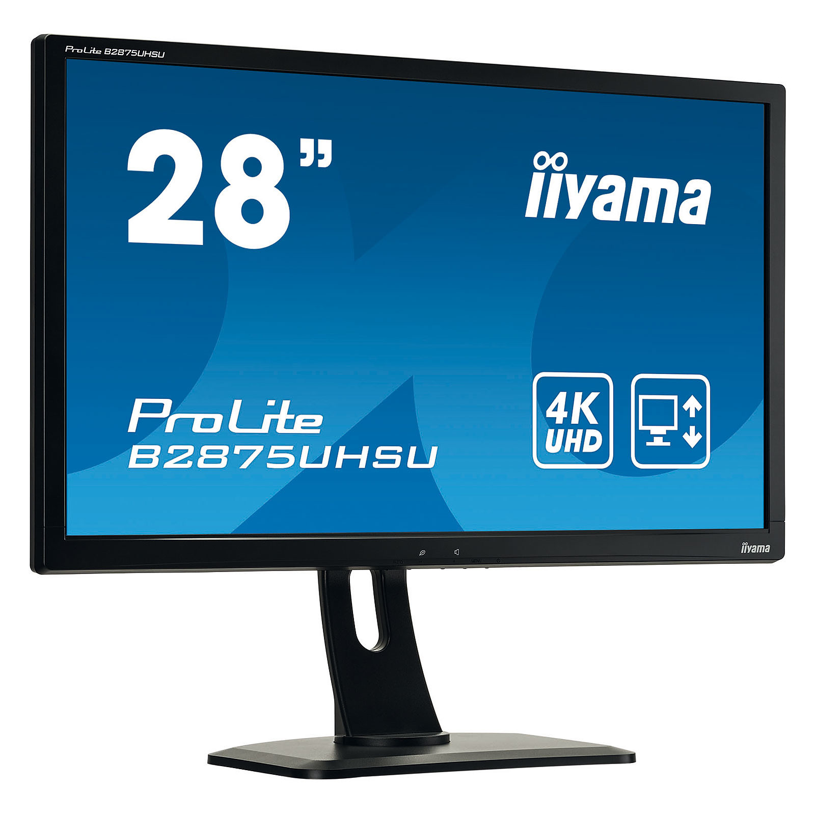 iiyama 28" LED - ProLite B2875UHSU-B1 - Ecran PC iiyama