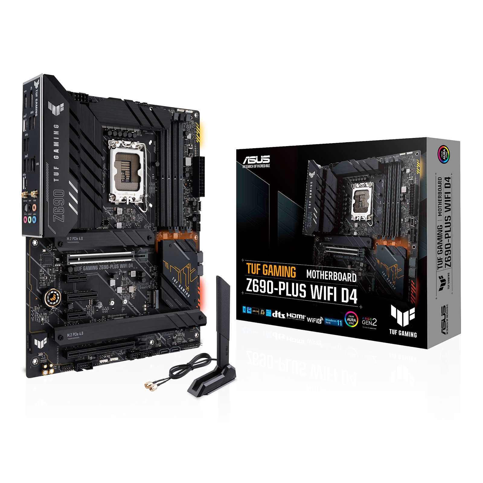 ASUS TUF GAMING Z690-PLUS WIFI D4 · Occasion - Carte mère ASUS - Occasion