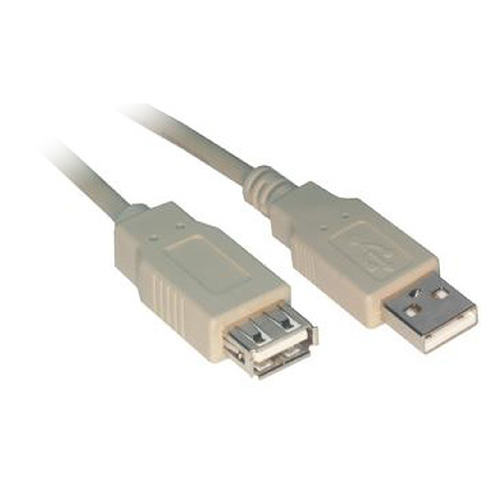 Rallonge USB 2.0 Type AA (Male/Femelle) - 0.5 m - USB Generique