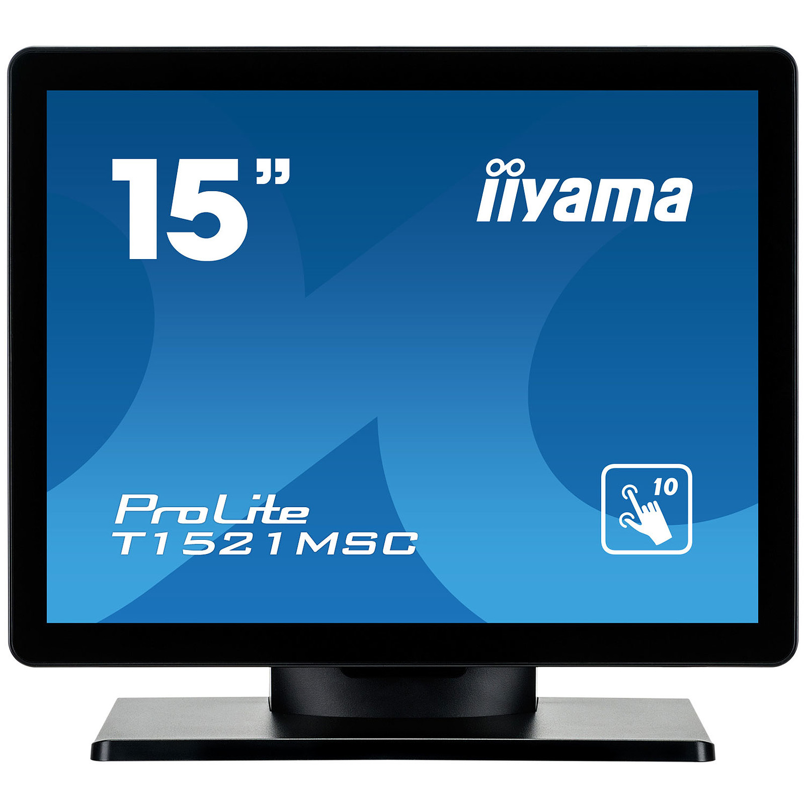 iiyama 15" LED Tactile - ProLite T1521MSC-B1 - Ecran PC iiyama