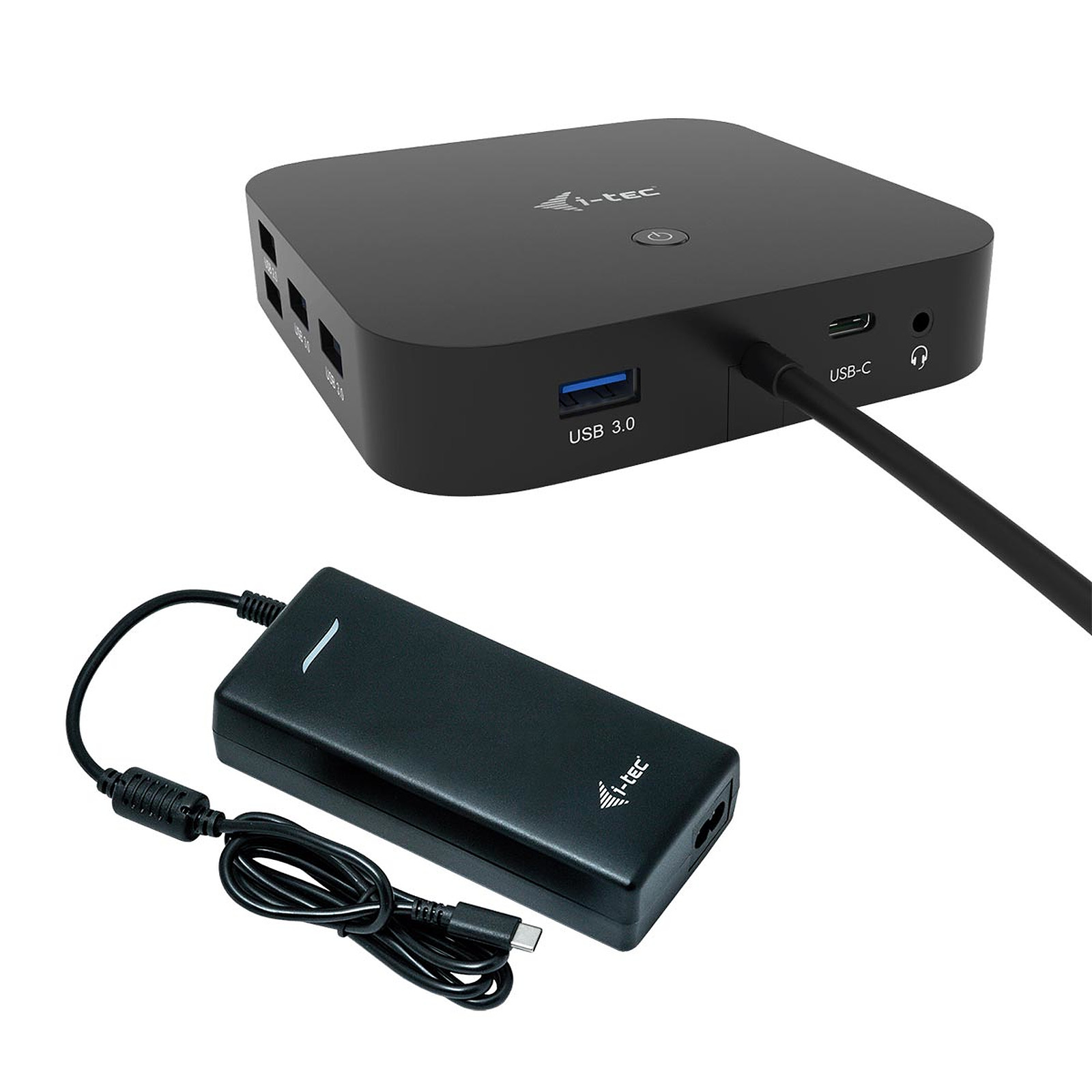 i-tec USB-C Dual Display Docking Station Power Delivery 100 W + Universal Charger 112 W - Station d'accueil PC portable i-tec