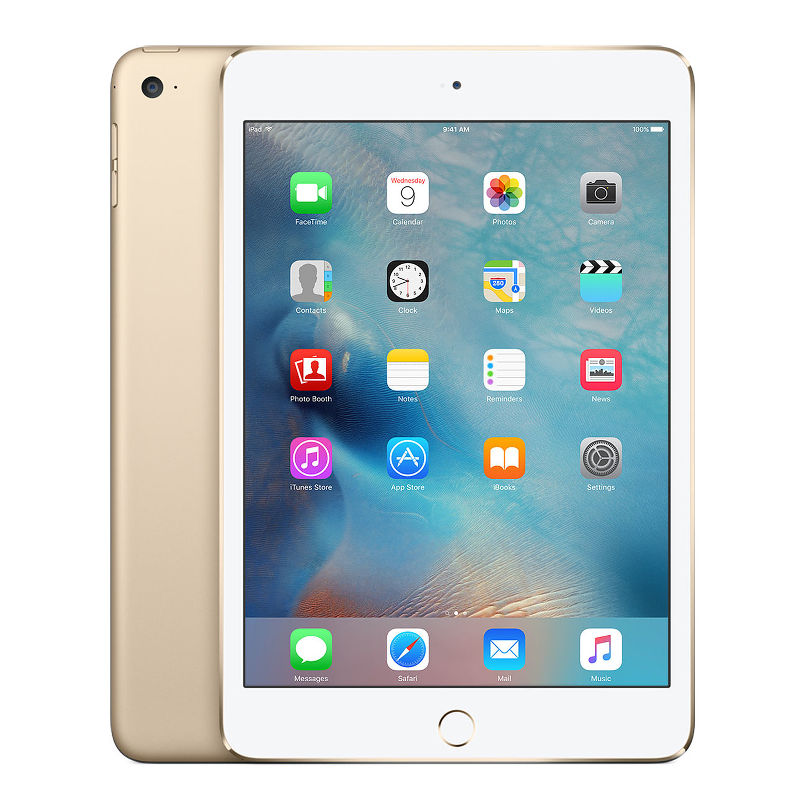 Apple iPad mini 4 avec ecran Retina Wi-Fi + Cellular 64 Go Or · Reconditionne - Tablette tactile Apple