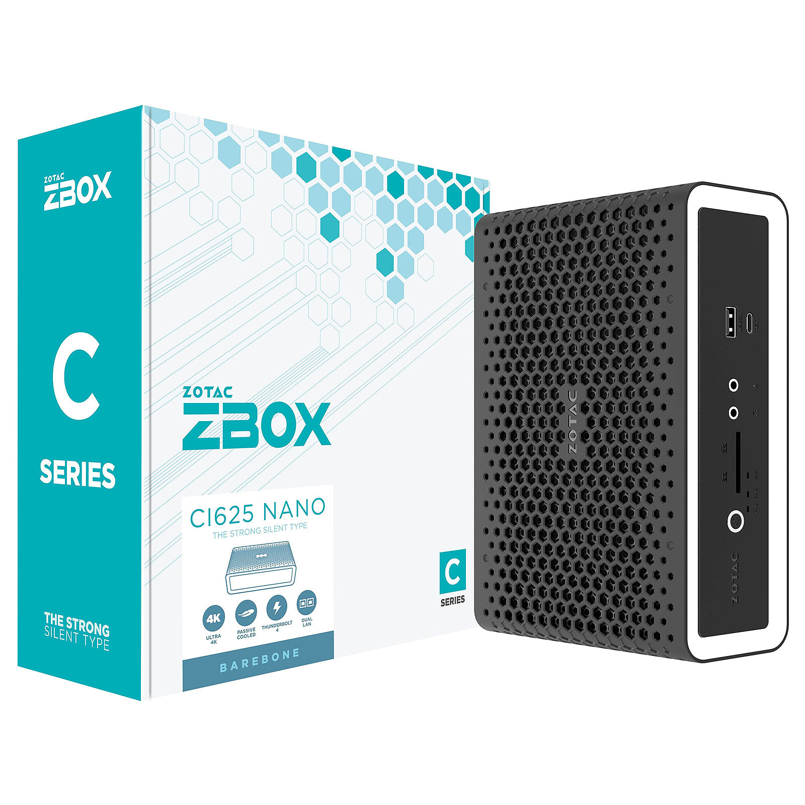 ZOTAC ZBOX CI625 Nano - Barebone PC ZOTAC