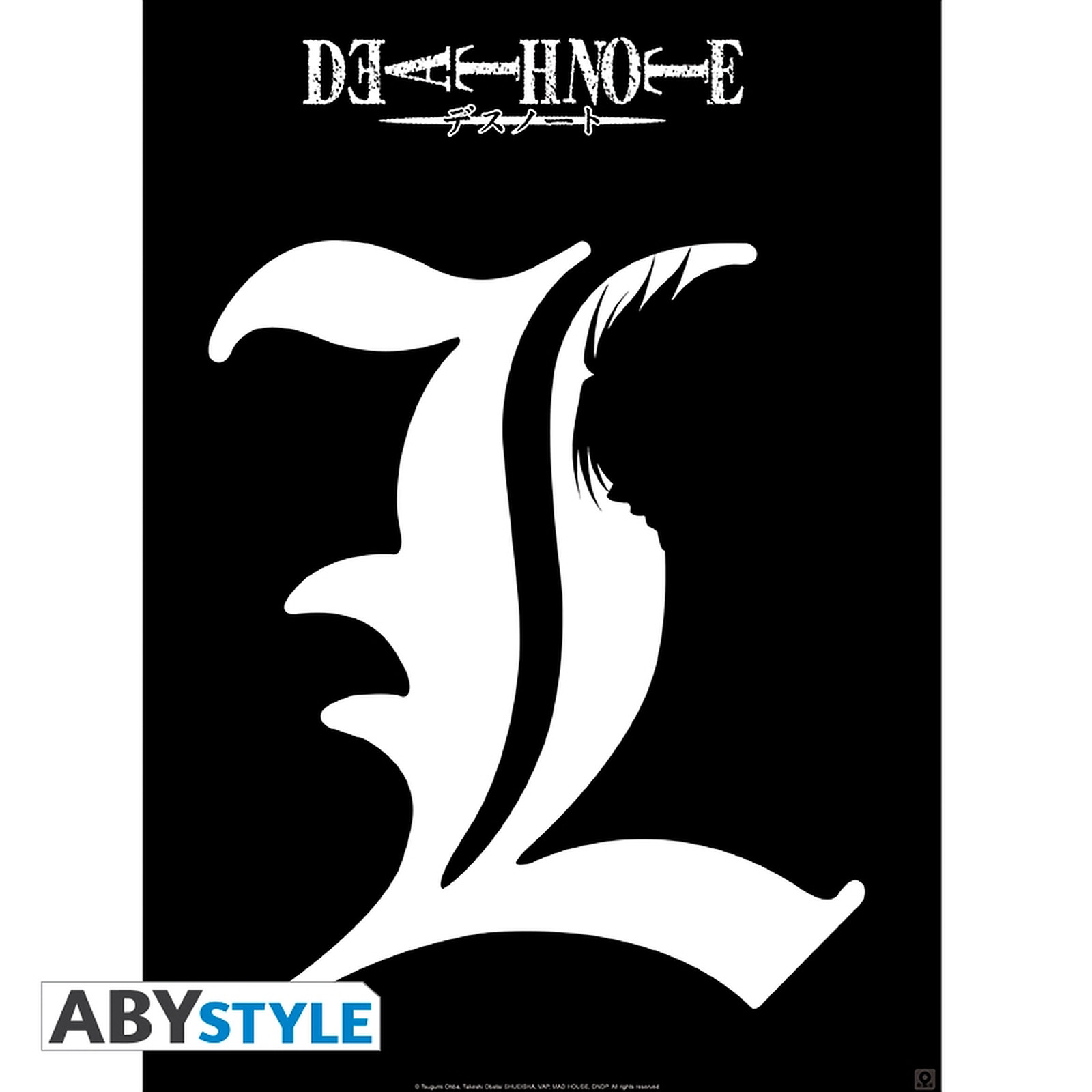 Death Note - Poster L Shadow (52 X 38 Cm) - Posters Abystyle