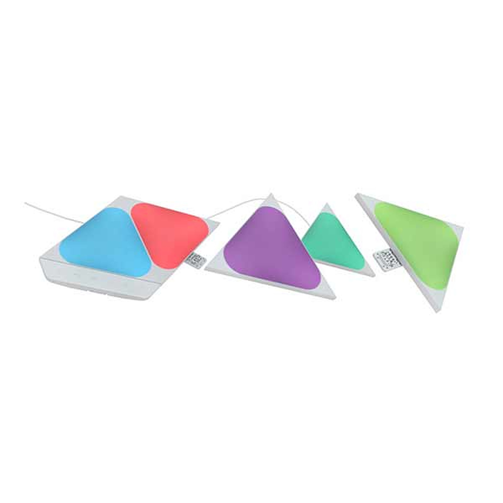 Nanoleaf Shapes Mini Triangles Starter Kit (5 pièces) - Lampe connectee Nanoleaf