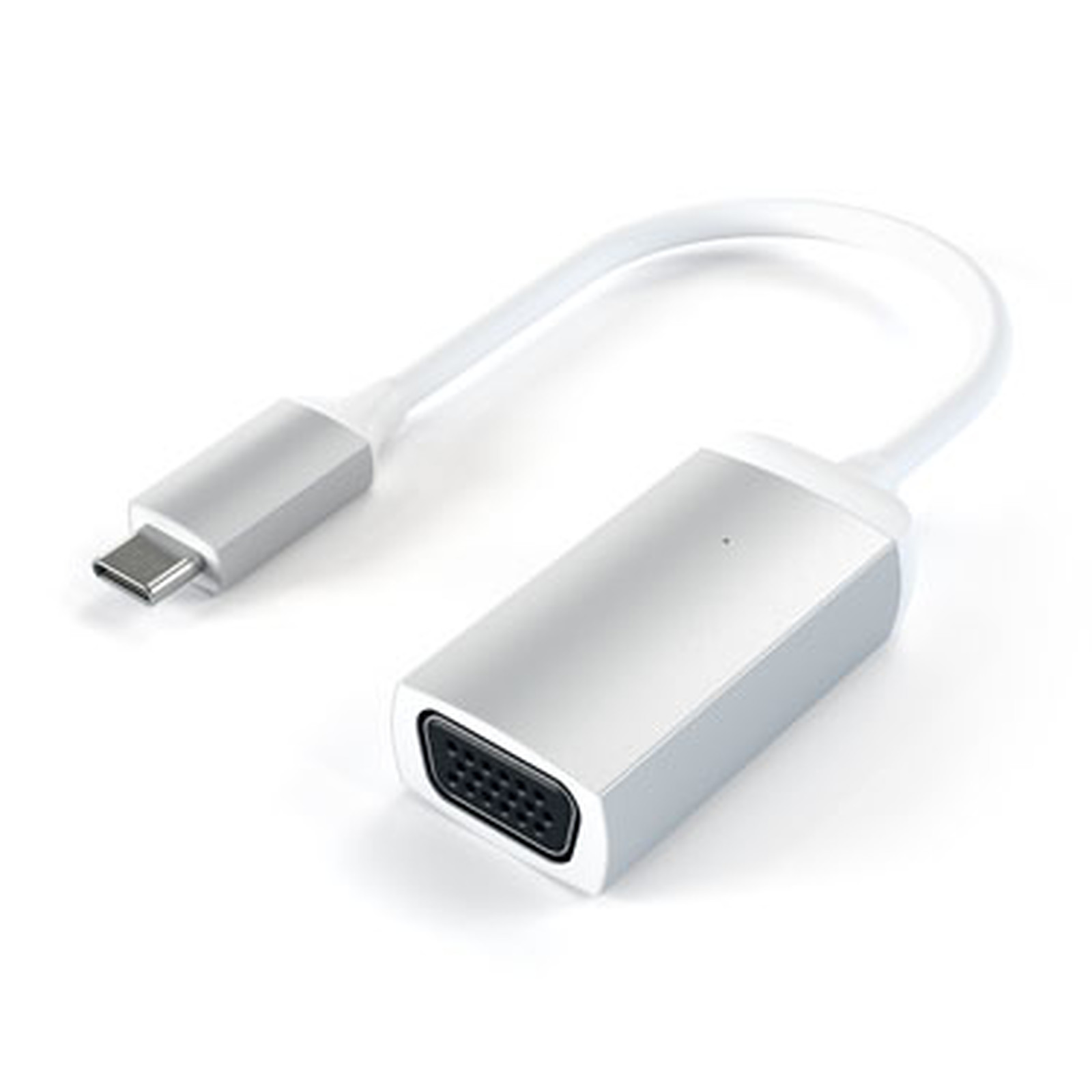 SATECHI Adaptateur USB C vers VGA Silver - Accessoires Apple Satechi
