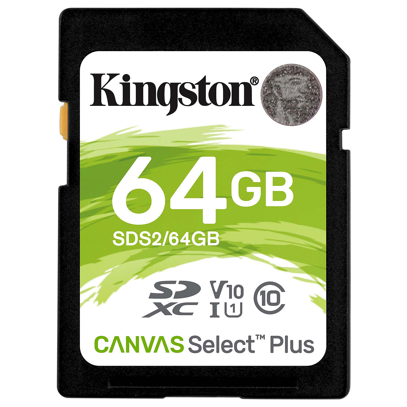 Kingston Canvas Select Plus SDS2/64GB - Carte memoire Kingston