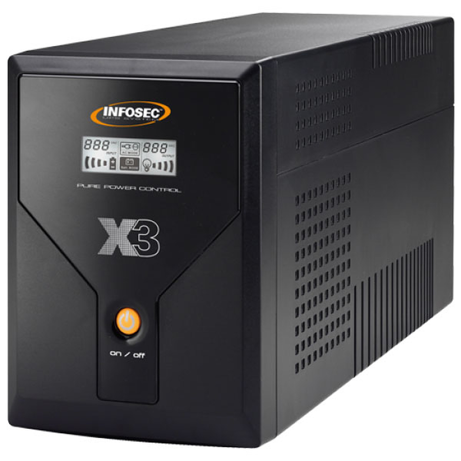 Infosec X3 EX LCD USB 1600 - Onduleur Infosec