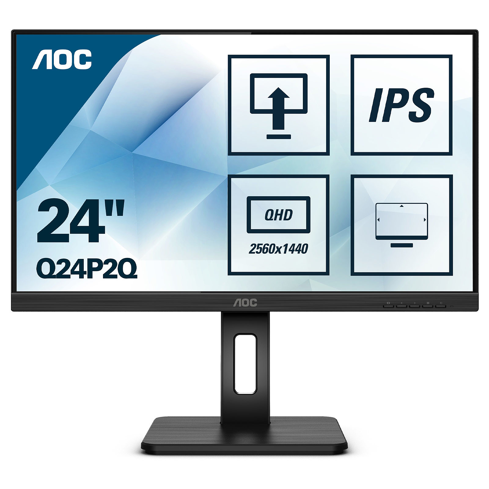 AOC 23.8" LED - Q24P2Q - Ecran PC AOC