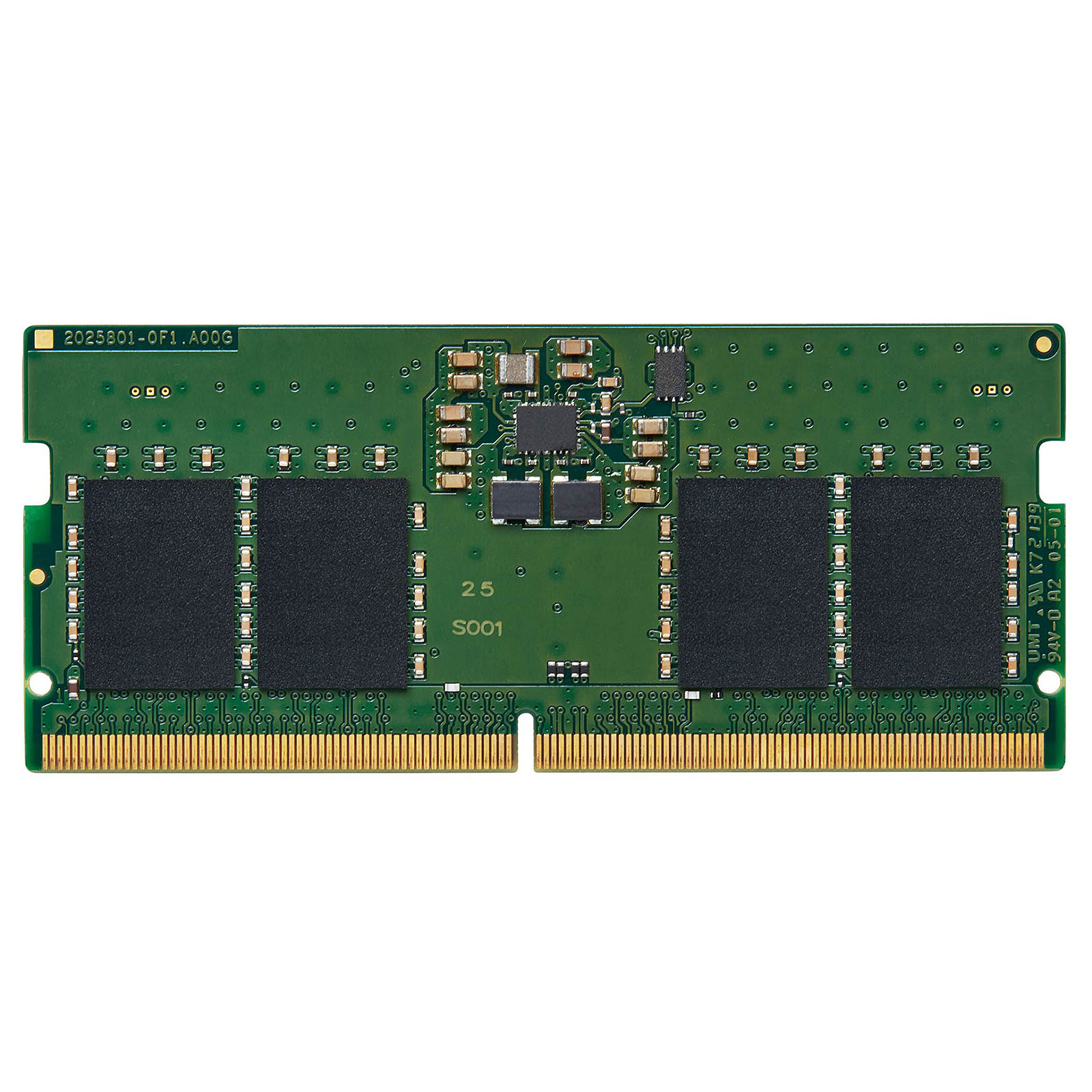 Kingston ValueRAM SO-DIMM 8 Go DDR5 4800 MHz CL40 SR X16 - Memoire PC Kingston