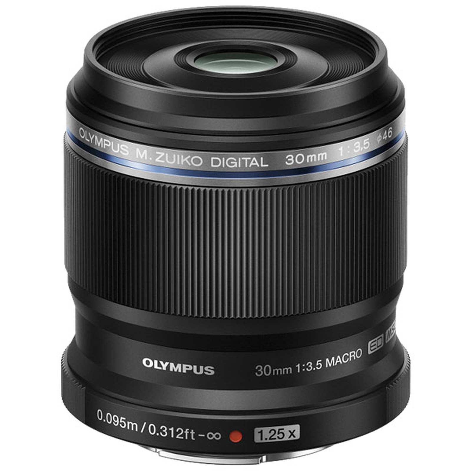 Olympus M.ZUIKO DIGITAL ED 30mm 1:3.5 Macro Noir - Objectif appareil photo Olympus