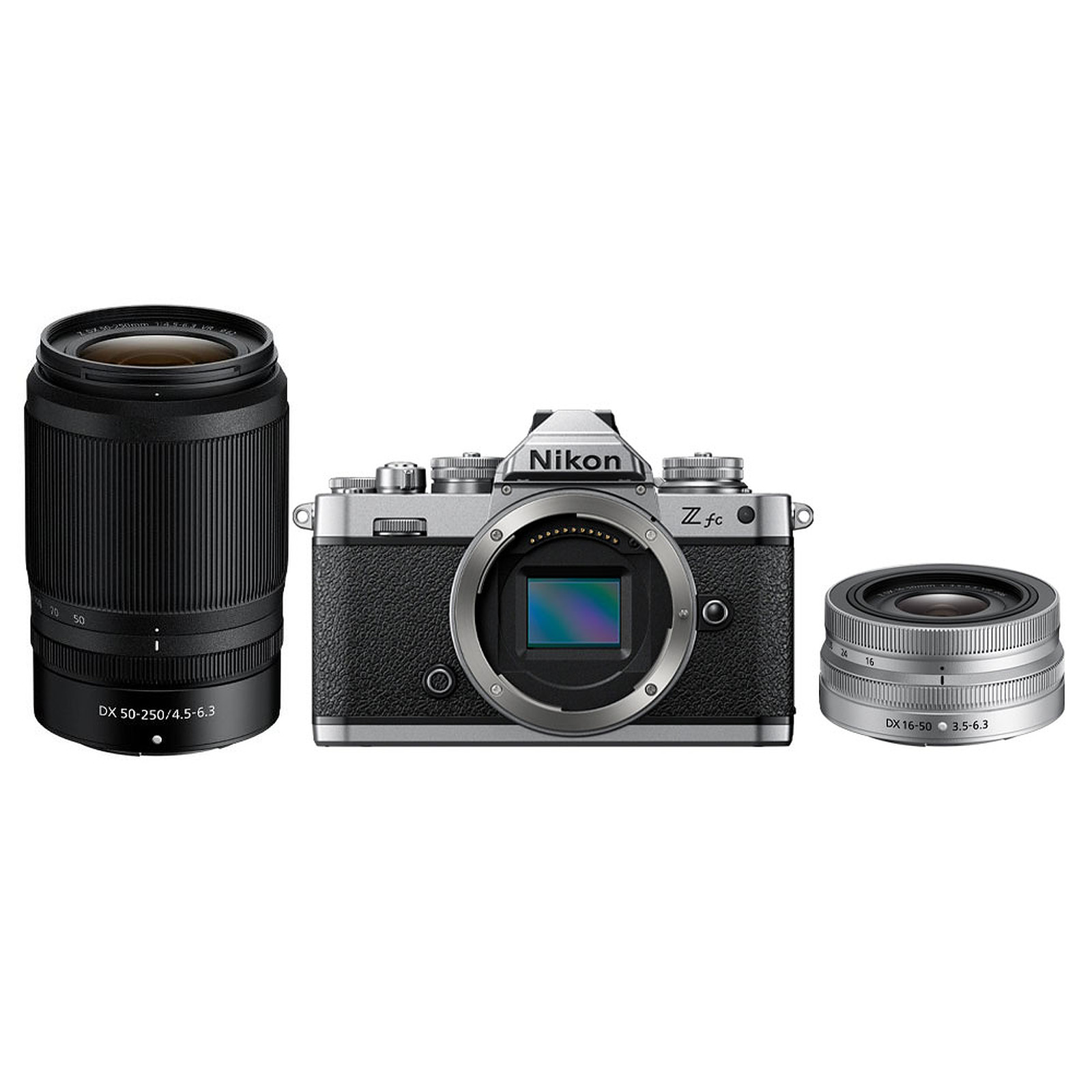 Nikon Z fc + 16-50 VR + 50-250 VR - Appareil photo hybride Nikon