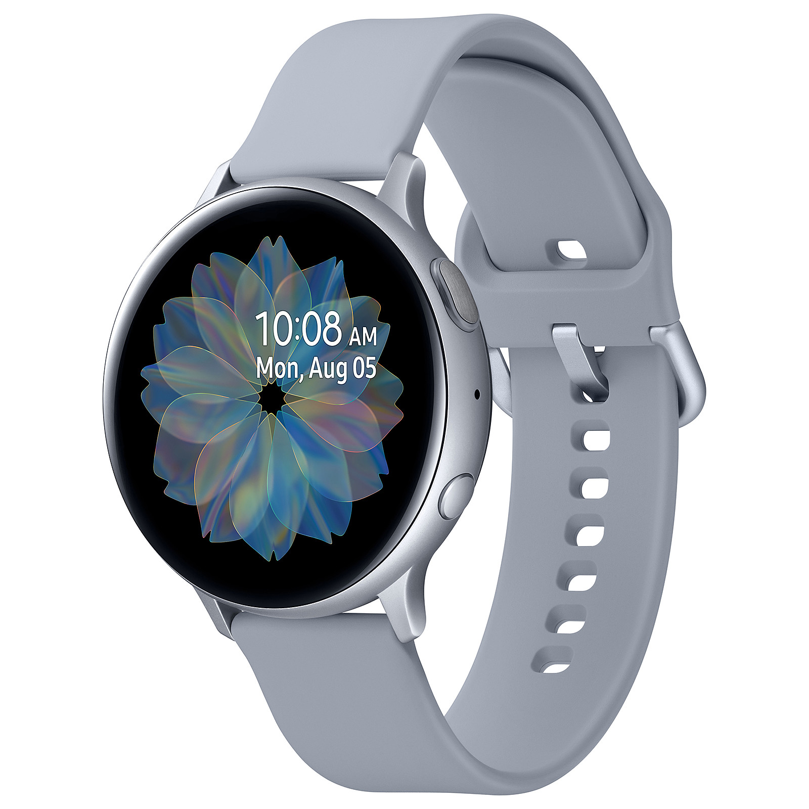 Samsung Galaxy Watch Active 2 (44 mm / Aluminium / Bleu Gris) · Occasion - Montre connectee Samsung - Occasion